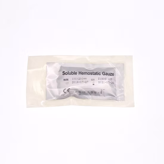 Wound Care Surgical Absorbent Sponge Hemostatic Gauze for Stop Bleeding